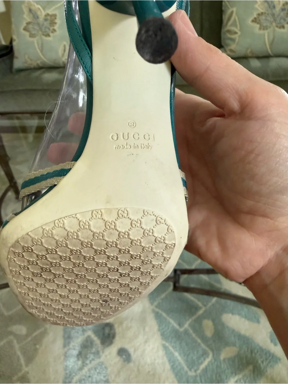 Gucci mirabelle teal